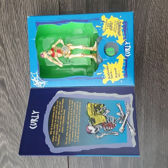 R.L. Stine Goosebumps Collectibles Say Cheese and Die CURLY Figurine - Vintage - Picture 4 of 6